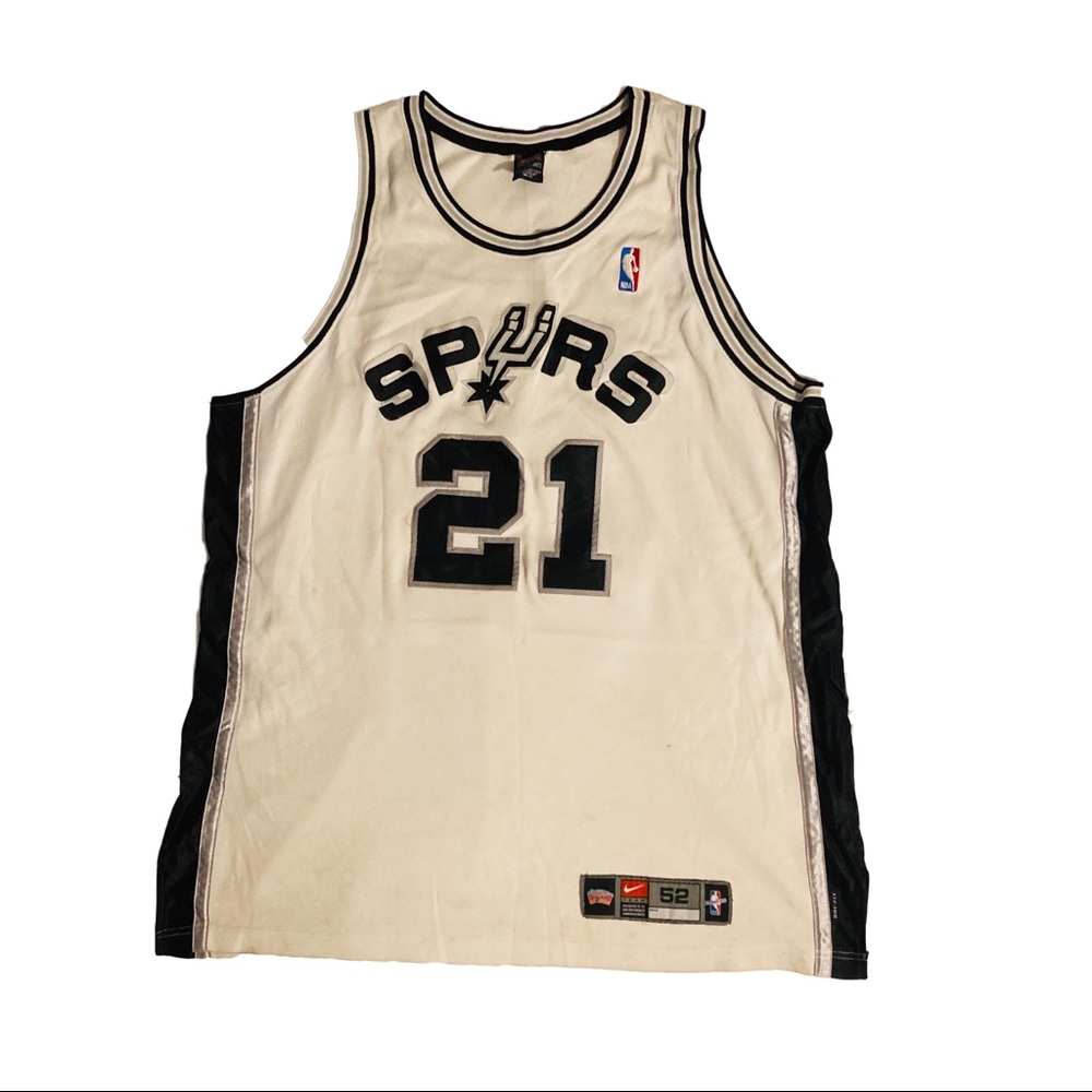 Tim Duncan St. Antonio Spurs Authentic NBA Jersey